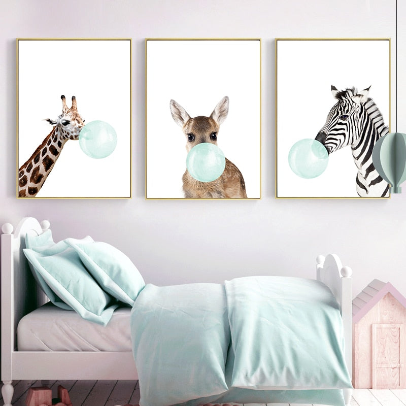 Liebe Kinderzimmer Wandkunst - Leinwand Wandkunst Malerei