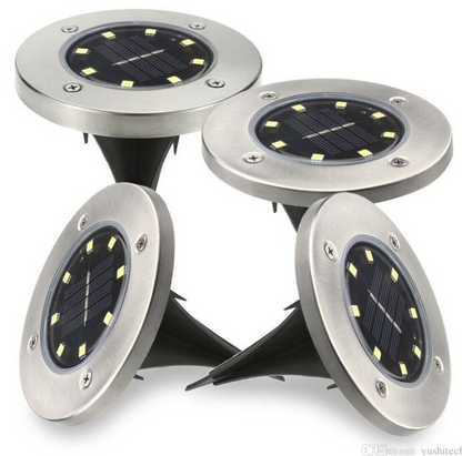 Solarbetriebene Leuchten | Kabellose LED-Gartenlampe