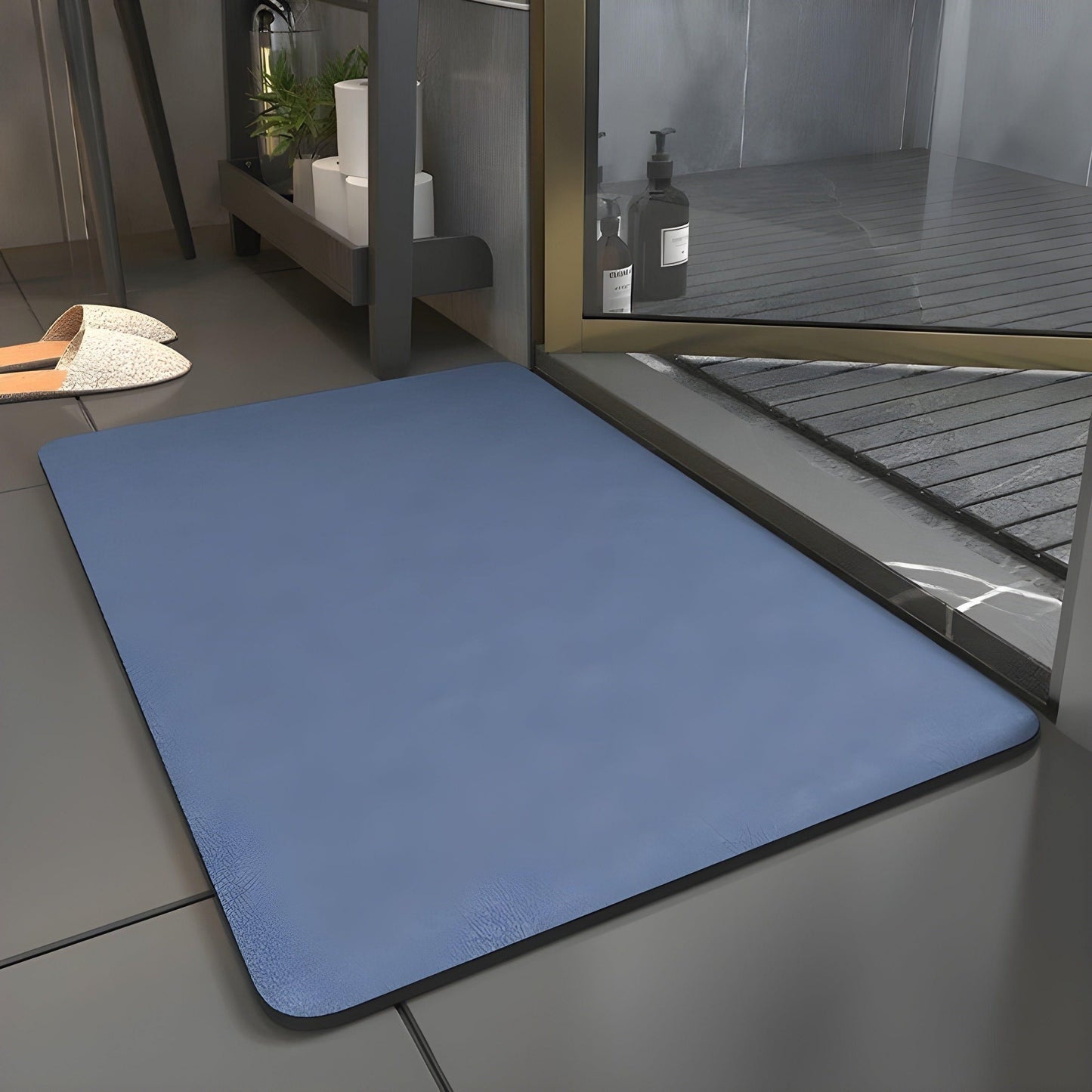 SlipShield Matte - Schnell trocknende rutschfeste Badematte | Brehn