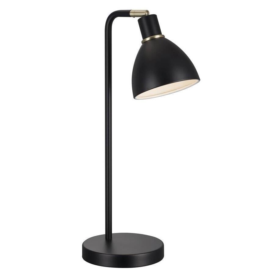 Brehn | GrantLuxe Licht Tischlampe - Schwarze Tischlampe für luxuriöse Arbeitsumgebung