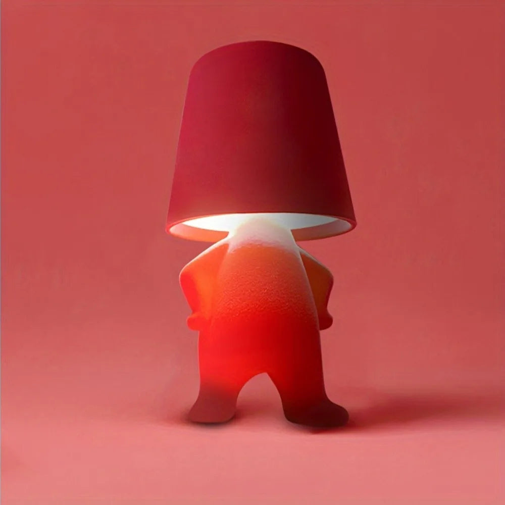 Brehn | Skurille Mann Moderne Schreibtischlampe