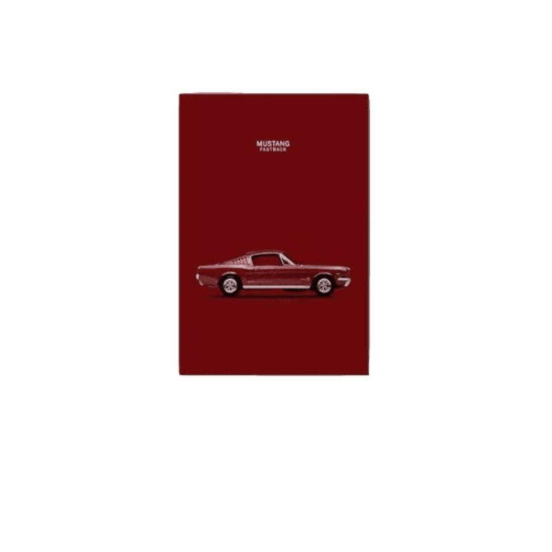 Ford Mustang Fastback - Leinwand Wandkunst Malerei