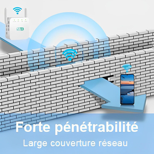 Brehn | leistungsstarker WLAN-Repeater mit großer Reichweite