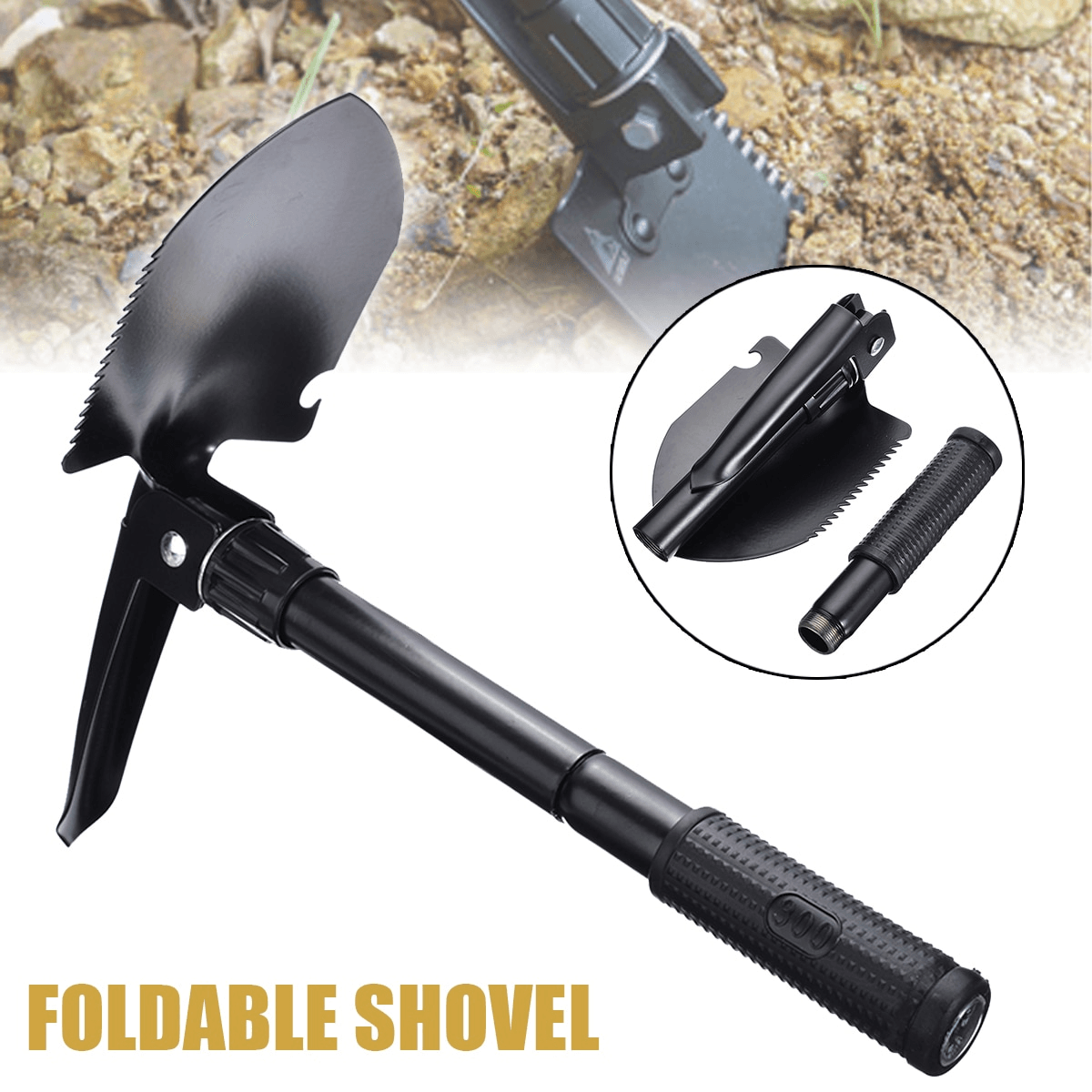 Tragbare faltbare Gartenhelfer-Schaufel | Brehn