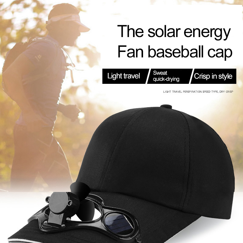 Solar Fan Sommer Outdoor Baseball Cap | Brehn