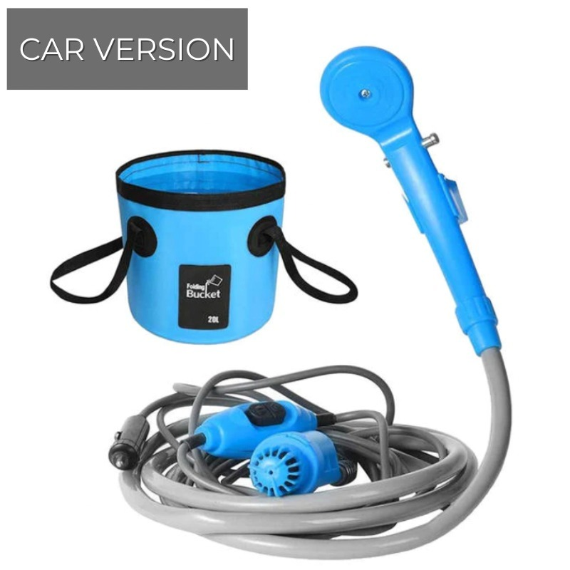 Tragbares Elektrisches Outdoor Camping Duschset | Brehn