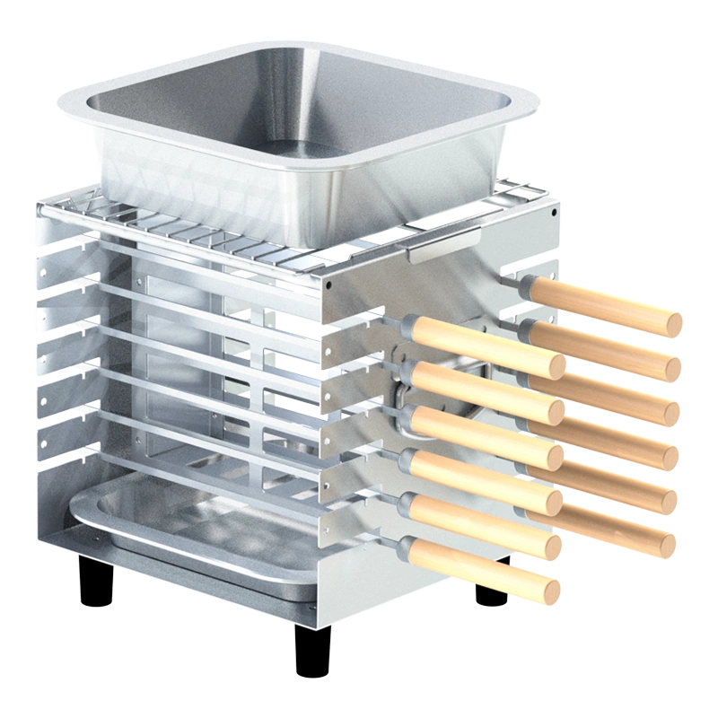 Mini Rauchfreier Tragbarer Kebab Maker | Brehn