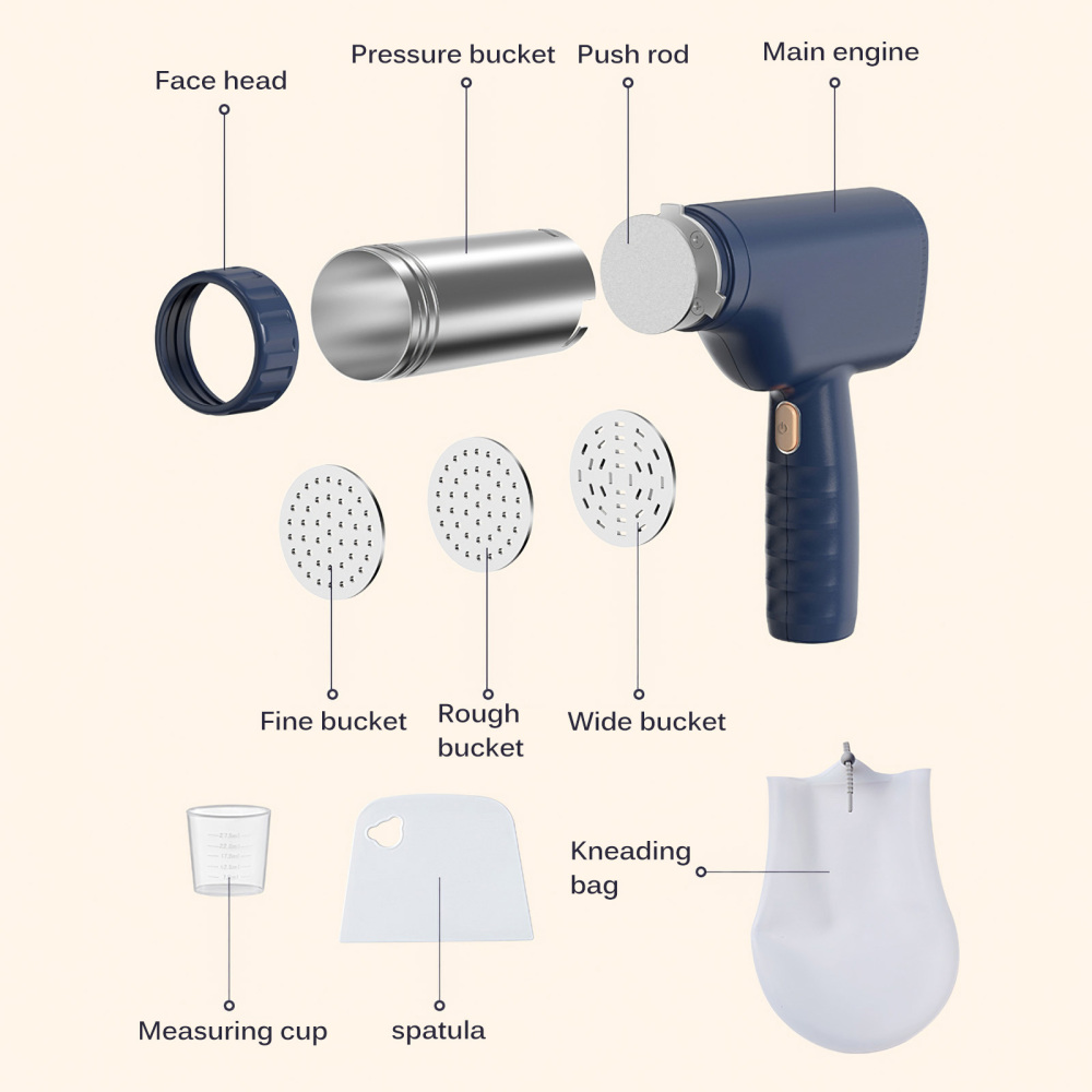 Brehn | Handheld automatischer batterieloser Pasta-Nudel-Maker