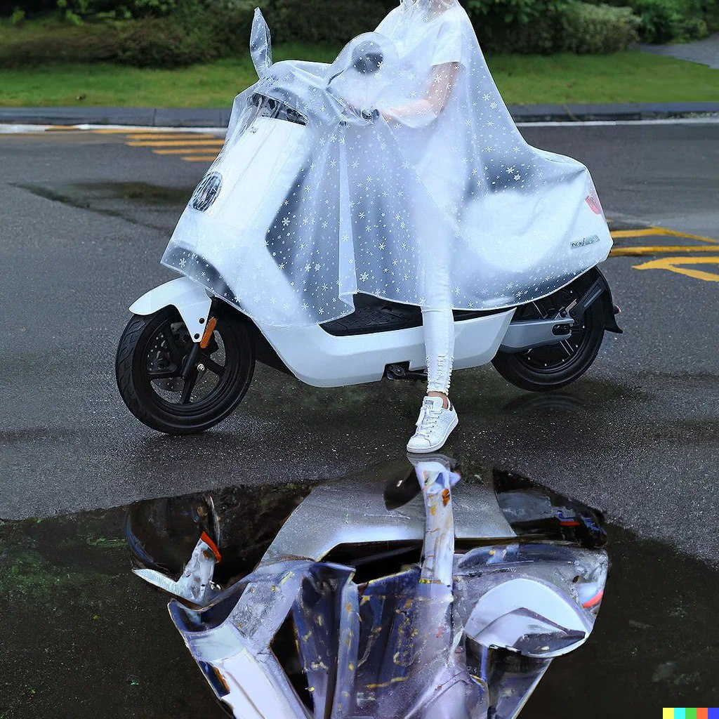 Brehn | Full Body Dick Motorrad Regenfest Mantel
