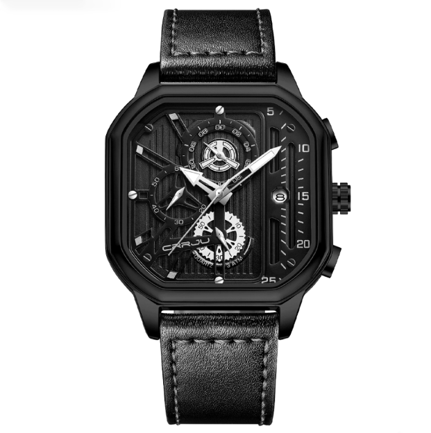 Brehn | Wavefront Timely Square Wasserdichte Uhr