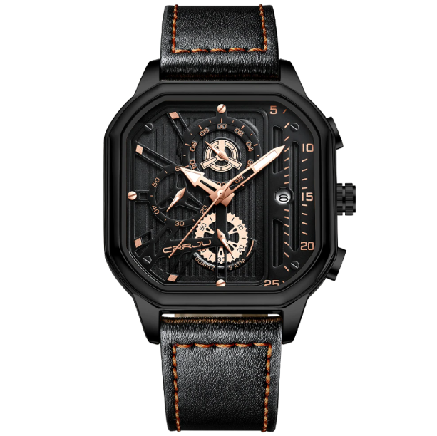 Brehn | Wavefront Timely Square Wasserdichte Uhr