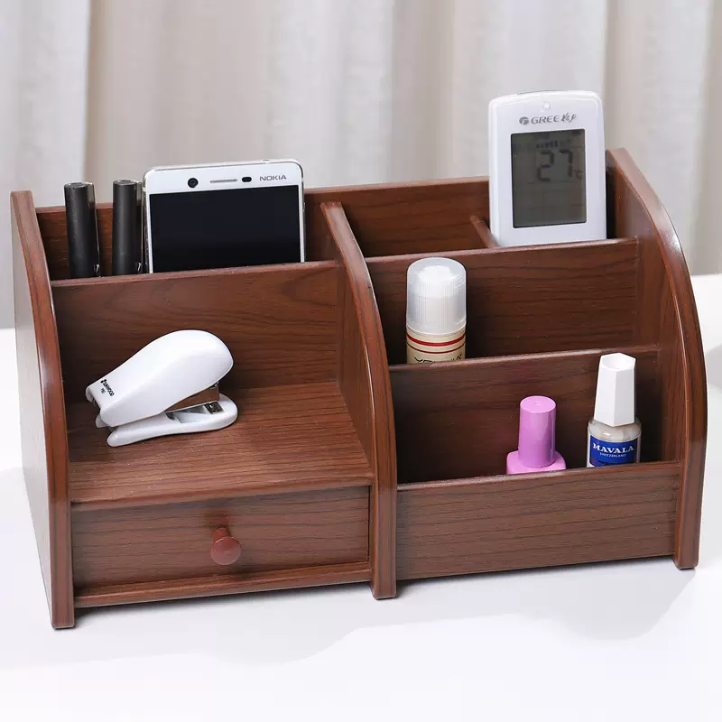 On Point Holz Schreibtisch Organizer