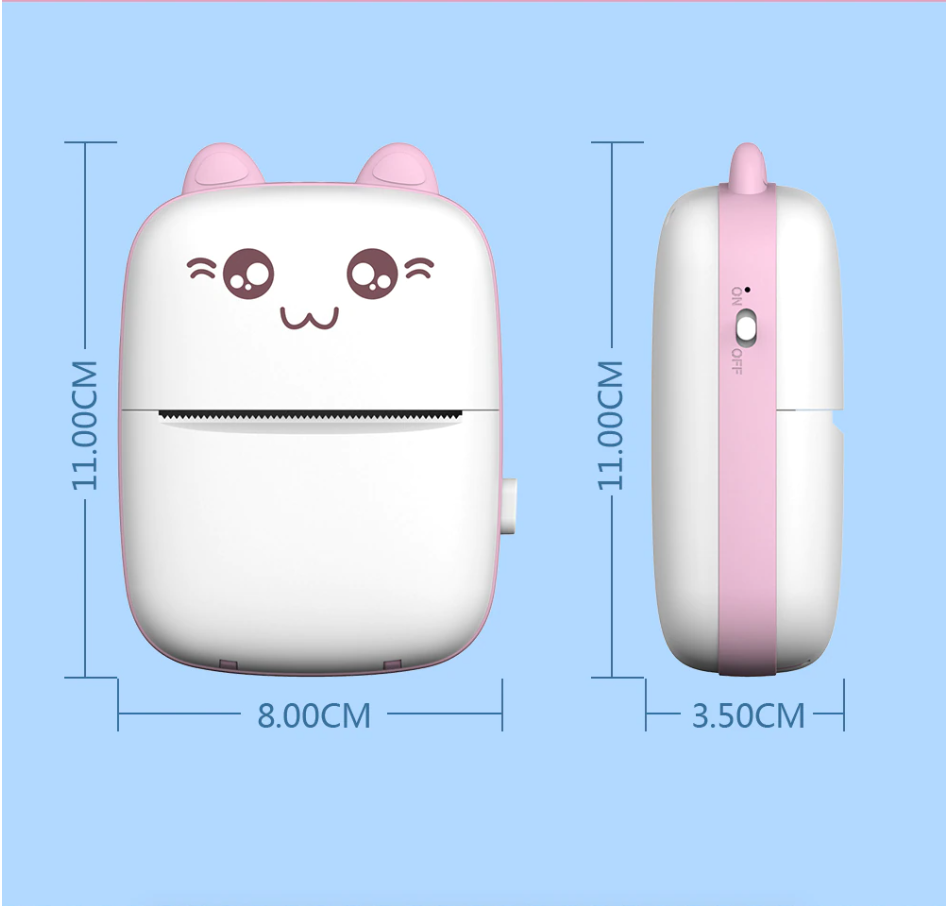 Brehn | Mini Cat Thermo Bluetooth Etikettendrucker
