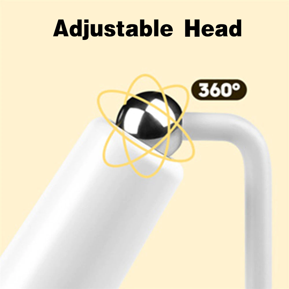 VIvolux | Shiny Orbit wiederaufladbare Rotierende Schreibtischlampe