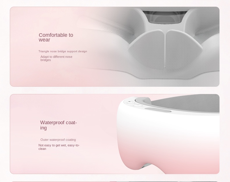 Brehn | Feuchtigkeitsspendendes Smart Steam Augenmassagegerät