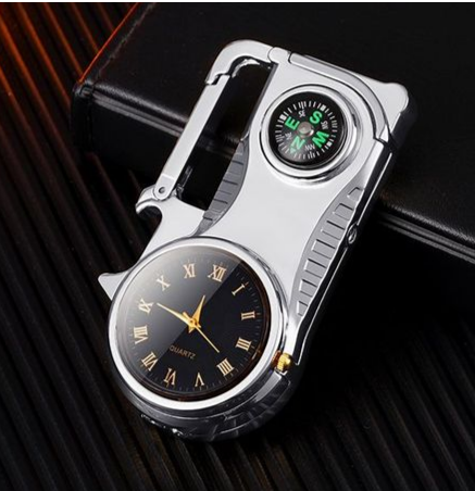 Compass Fire Camping Winddichter Feuerzeug Uhr | Brehn