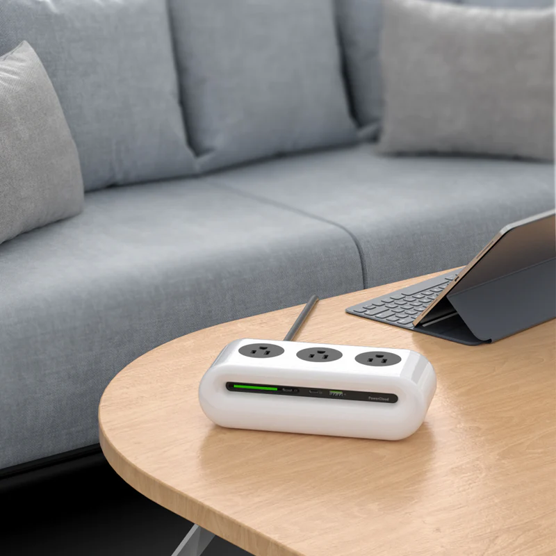 VIvolux | PowerCloud USB Desktop-Ladegerät Steckdosenleiste