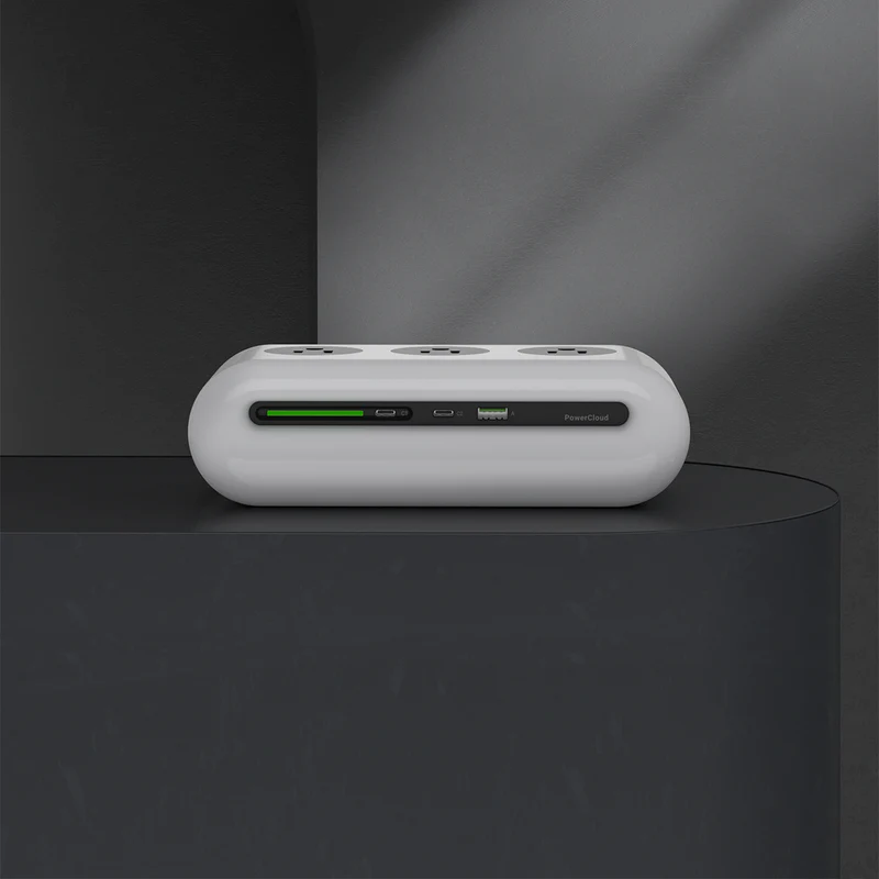 VIvolux | PowerCloud USB Desktop-Ladegerät Steckdosenleiste