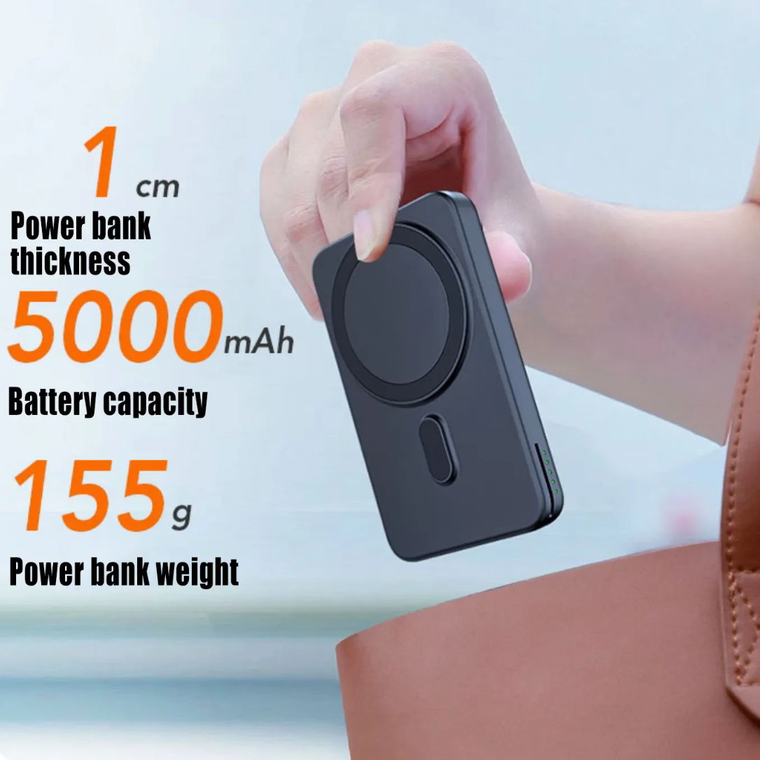 VIvolux | 3in1 Magnetisches Schnelllade Magsafe Powerbank Station