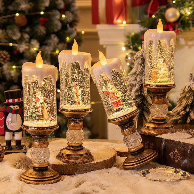 Crystal Echo Weihnachtswasserkerze | Brehn