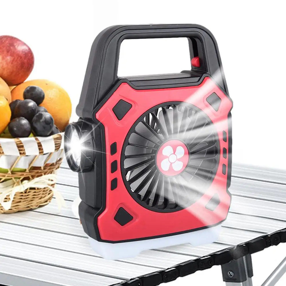 Brehn | Multifunktionaler Abenteuer-Kühlventilator mit Licht