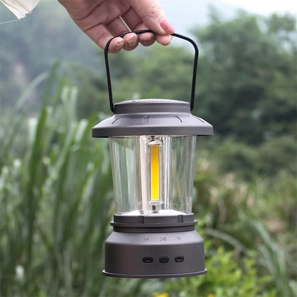VIvolux | Bluetooth Camping Stufenlose Dimmlampe Lautsprecher