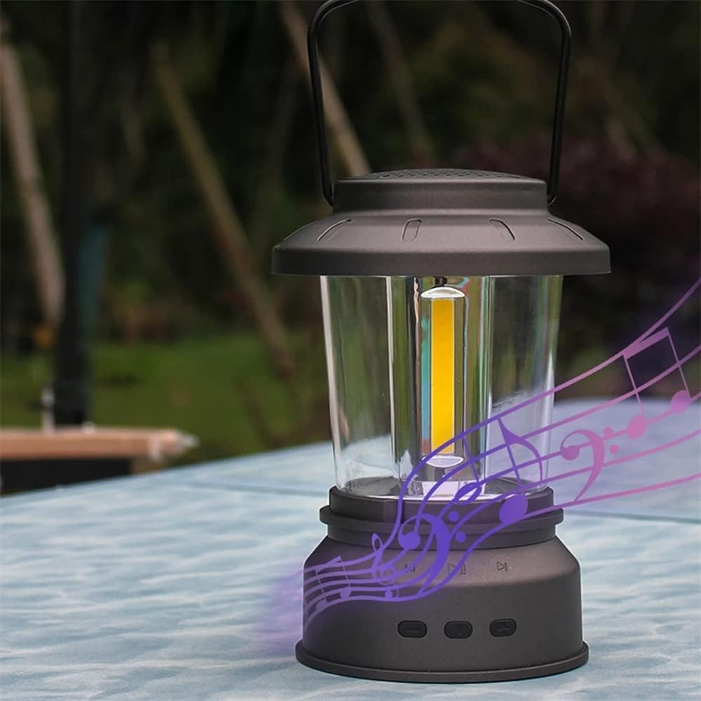 VIvolux | Bluetooth Camping Stufenlose Dimmlampe Lautsprecher