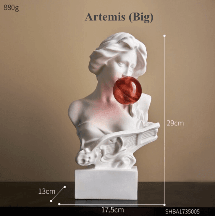 Brehn | Resin griechische abstrakte Skulptur