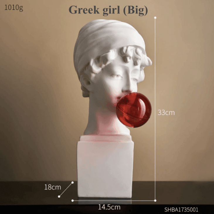 Brehn | Resin griechische abstrakte Skulptur