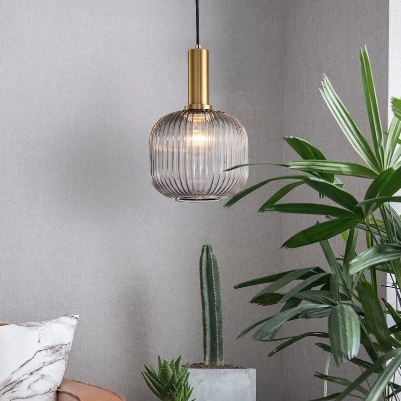 Brehn | Retro Glas Pendelleuchte - ColorVibe