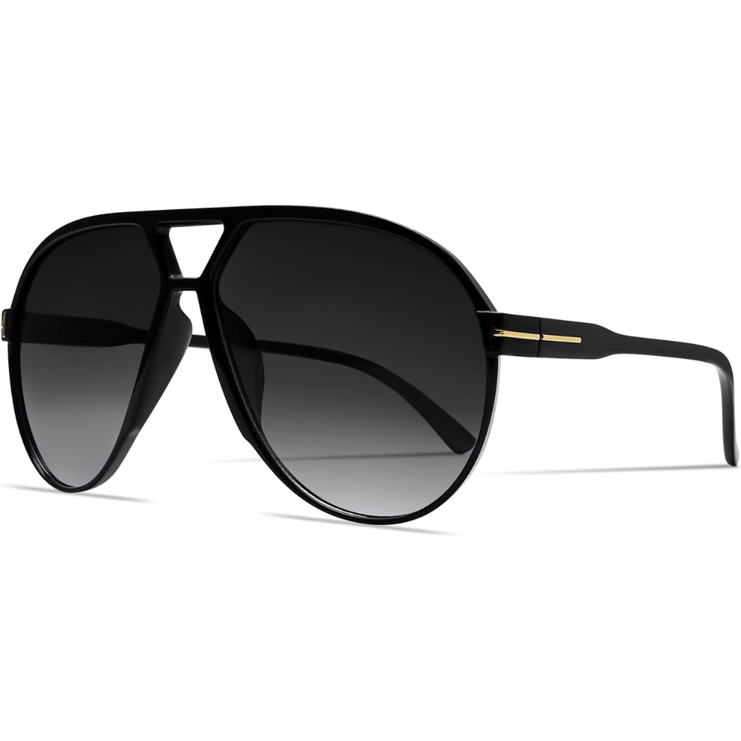 Aviator Oversize Sonnenbrille Retro UV400 | Brehn