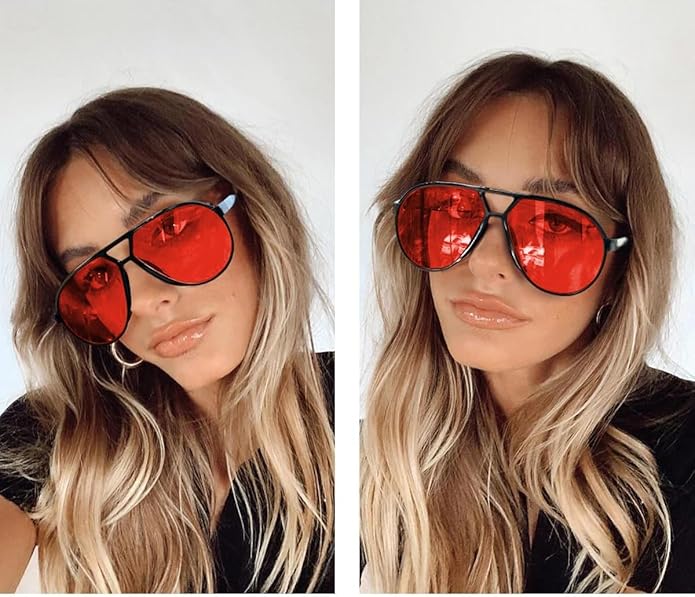 Aviator Oversize Sonnenbrille Retro UV400 | Brehn