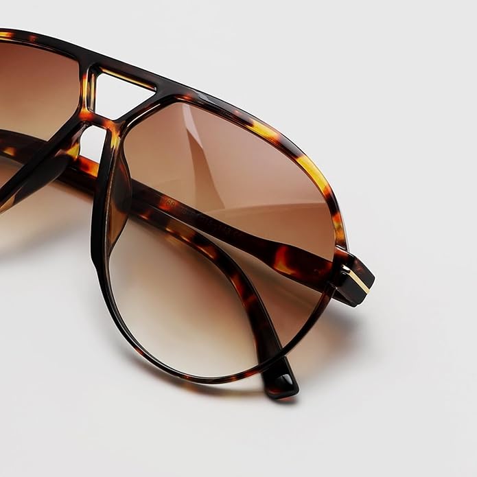 Aviator Oversize Sonnenbrille Retro UV400 | Brehn