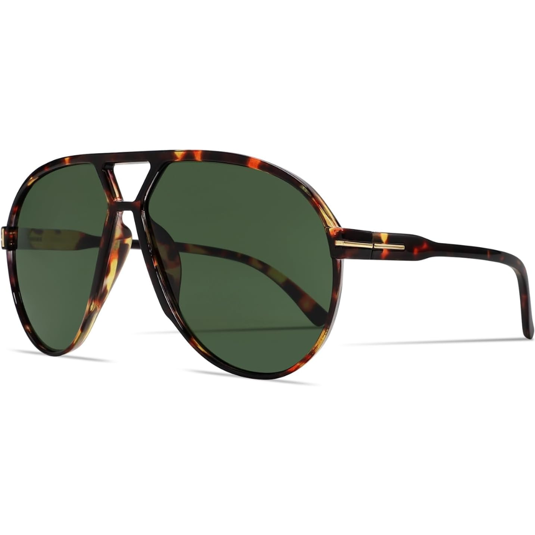 Aviator Oversize Sonnenbrille Retro UV400 | Brehn