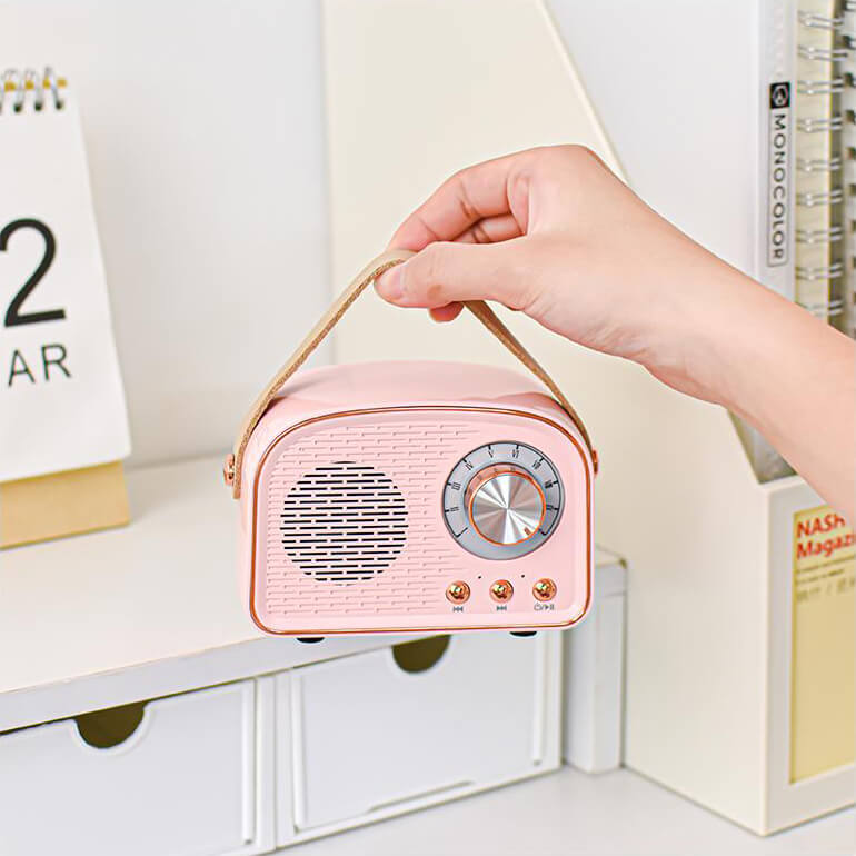 Bluetooth-Lautsprecher Retro Kabelloses Tragbares Radio