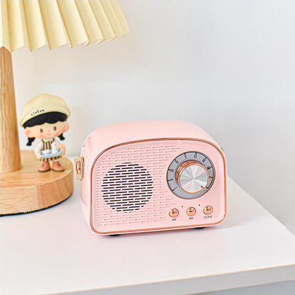Bluetooth-Lautsprecher Retro Kabelloses Tragbares Radio