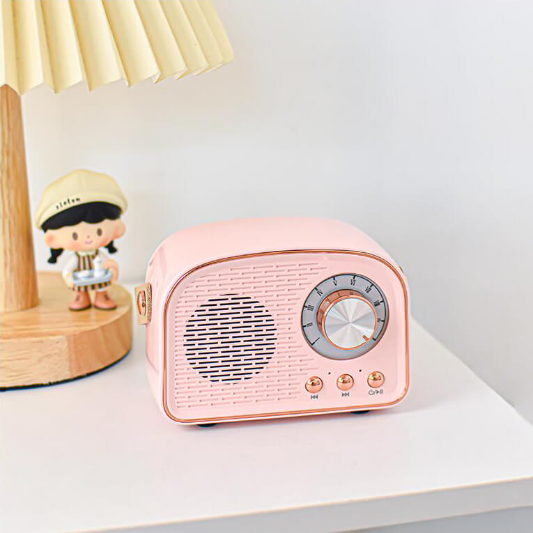 Brehn | Bluetooth-Lautsprecher Retro Drahtlos Tragbares Radio