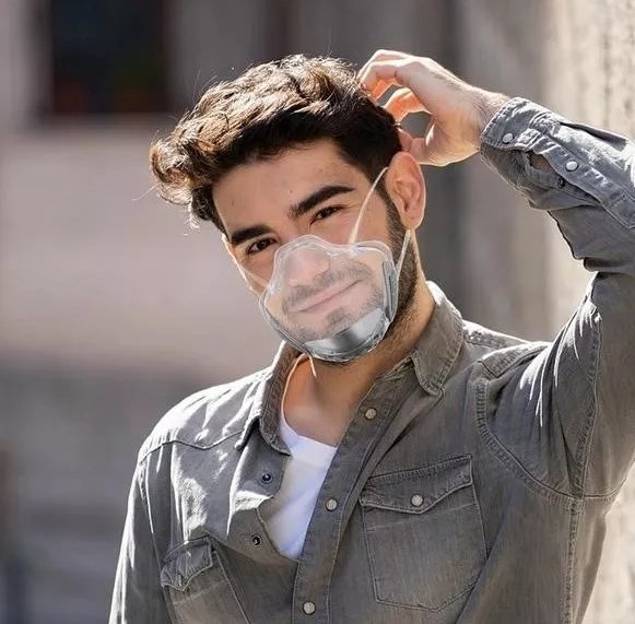 Wiederverwendbare Filtermaske