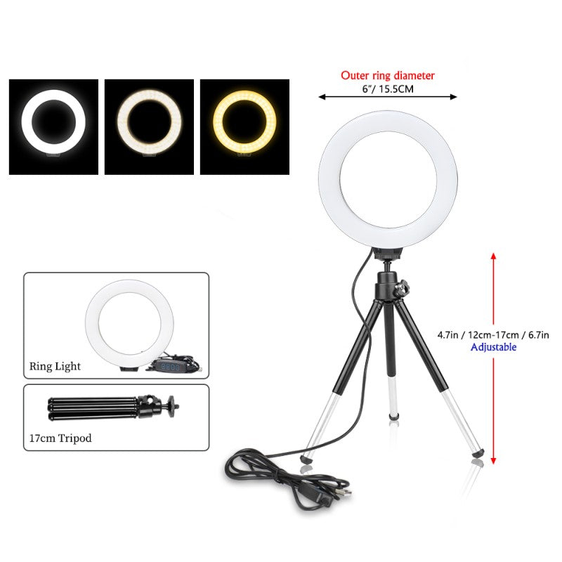 RubyGlow Ring Light – Perfektes Licht für Fotos Brehn