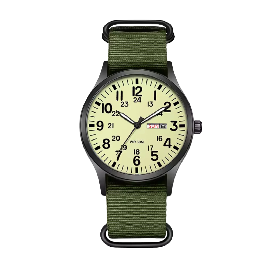 Wasserdichte Herren-Outdoor-Armbanduhr mit Saphirglas