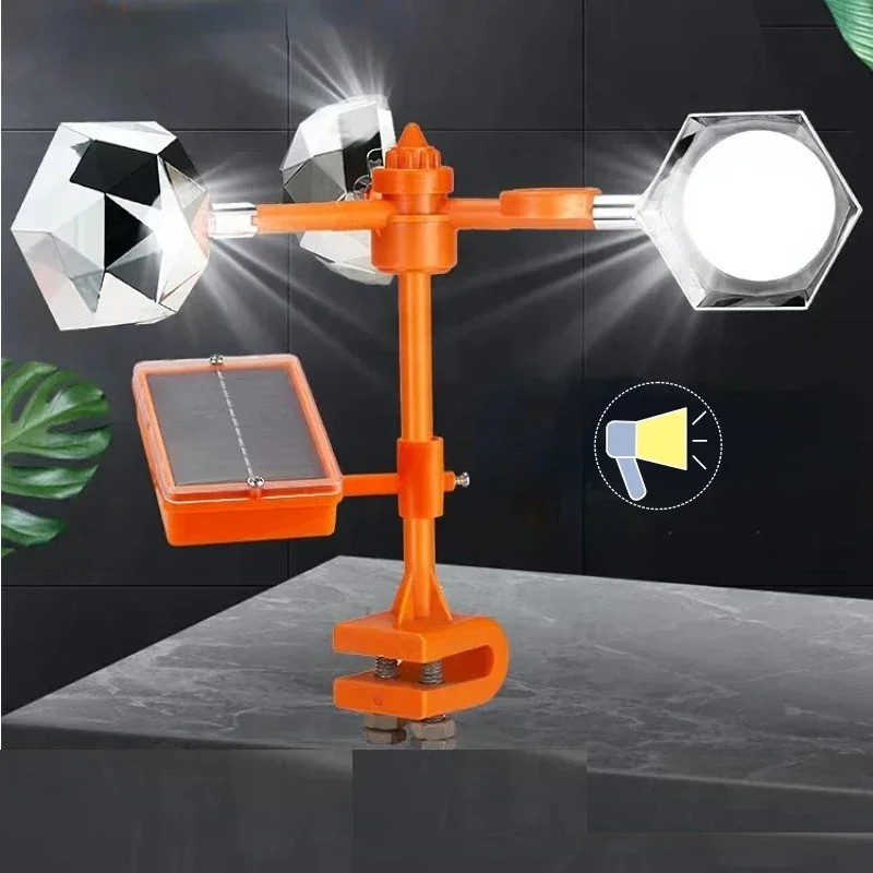 ZonSpin Bird Protector – 360° Reflective Taubenschreck betrieben mit Solarenergie | Brehn