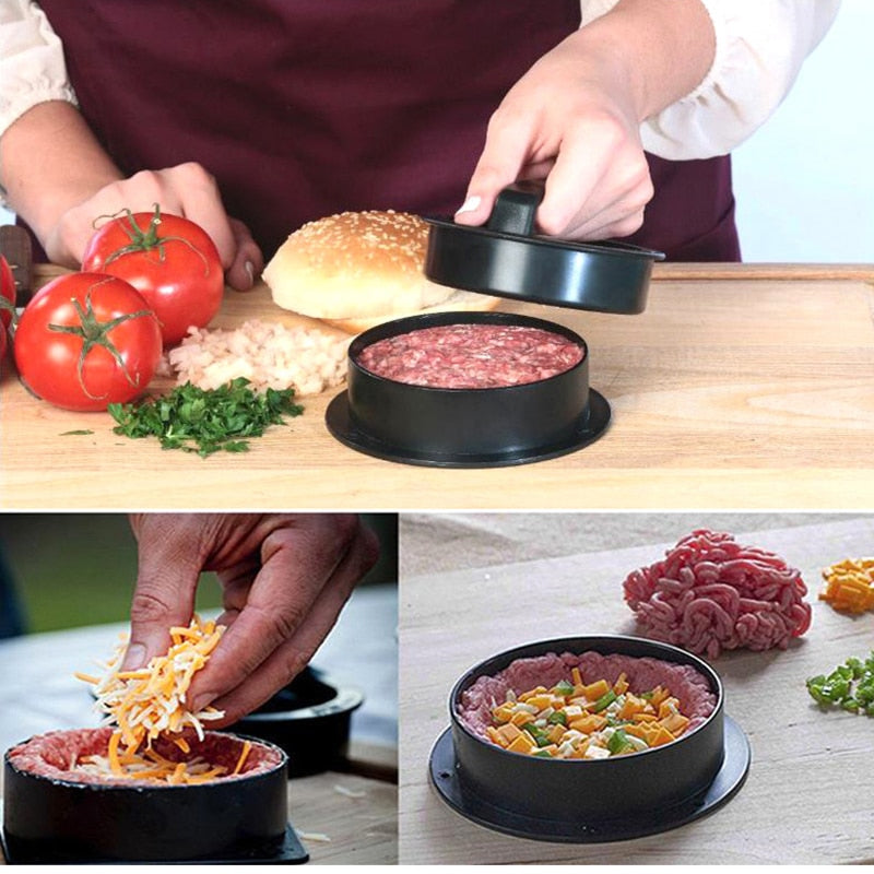 Runder Hamburgerpresse Hamburger Maker Burger Presse Form Küchengerät | Brehn