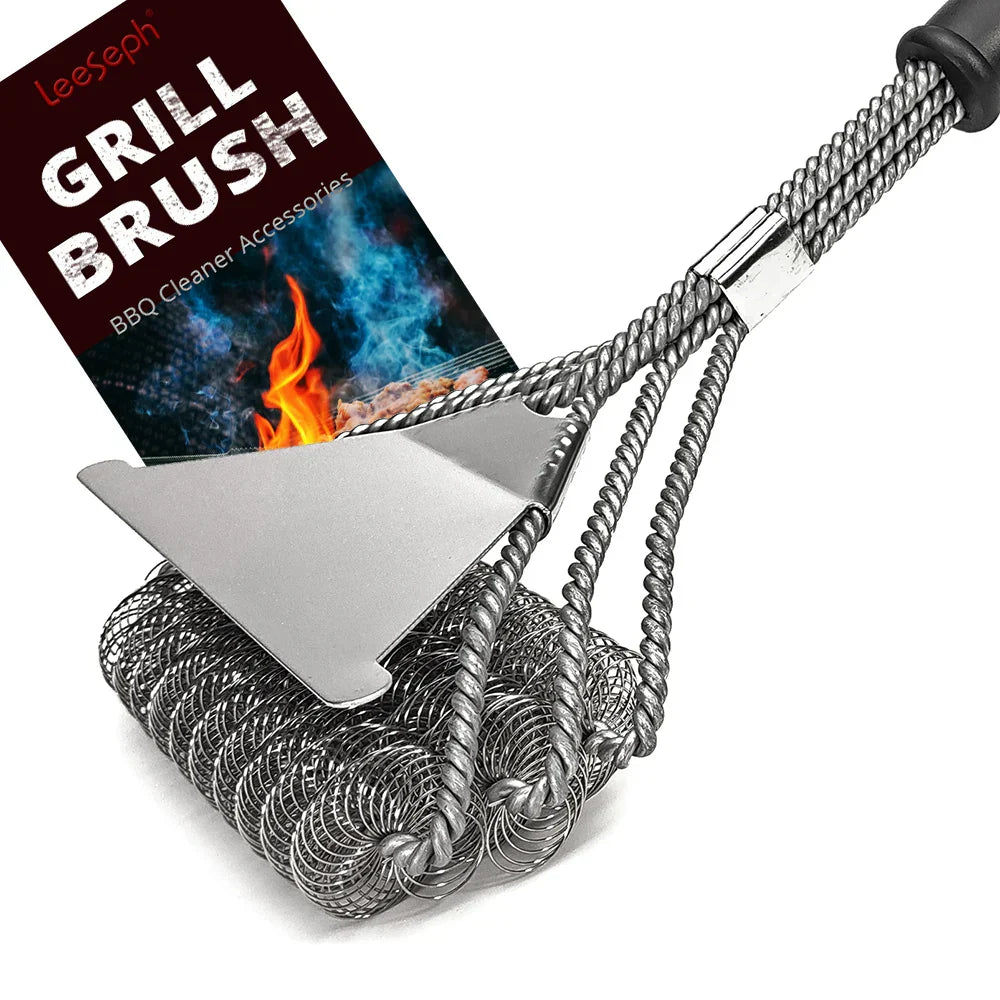 Rostfreier Edelstahl borstenfreier BBQ Grillbürste Reiniger | Brehn