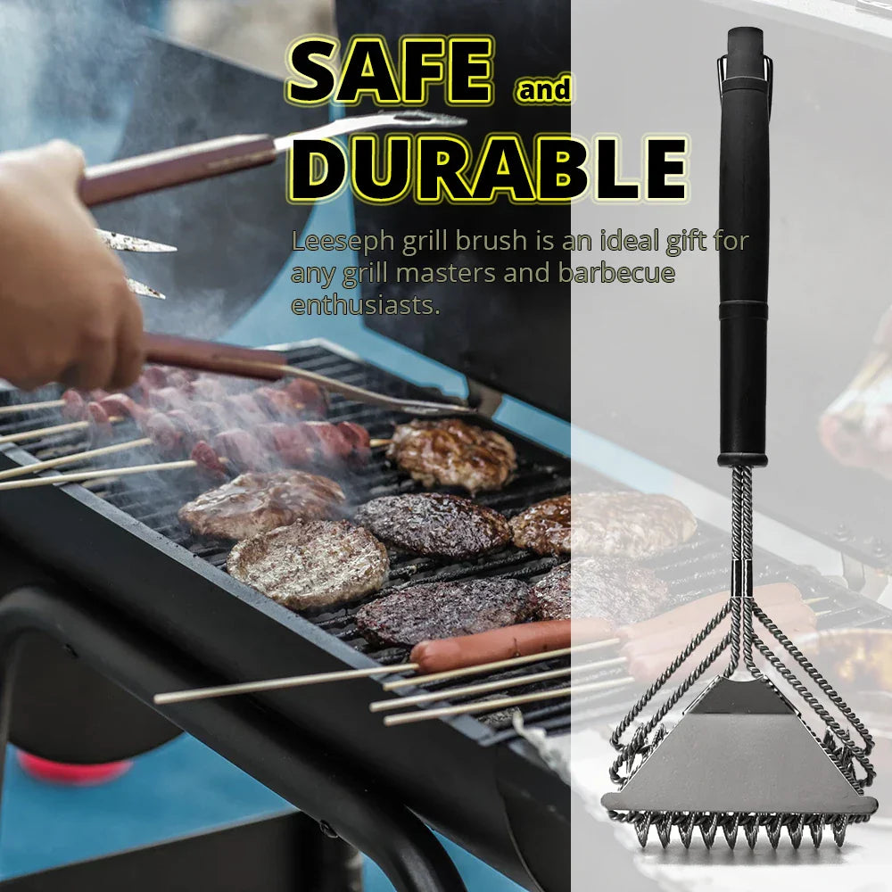 Rostfreier Edelstahl borstenfreier BBQ Grillbürste Reiniger | Brehn