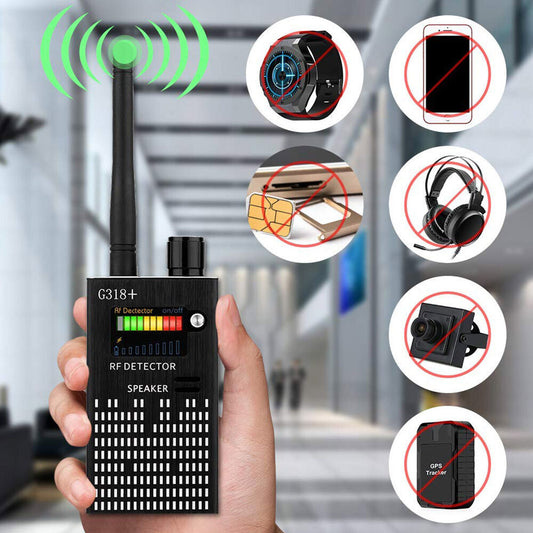 Brehn | Spionagesignal-Wanzendetektor, HF-Detektor, versteckte Kamera, Laserlinse, GSM-GPS-Gerätefinder