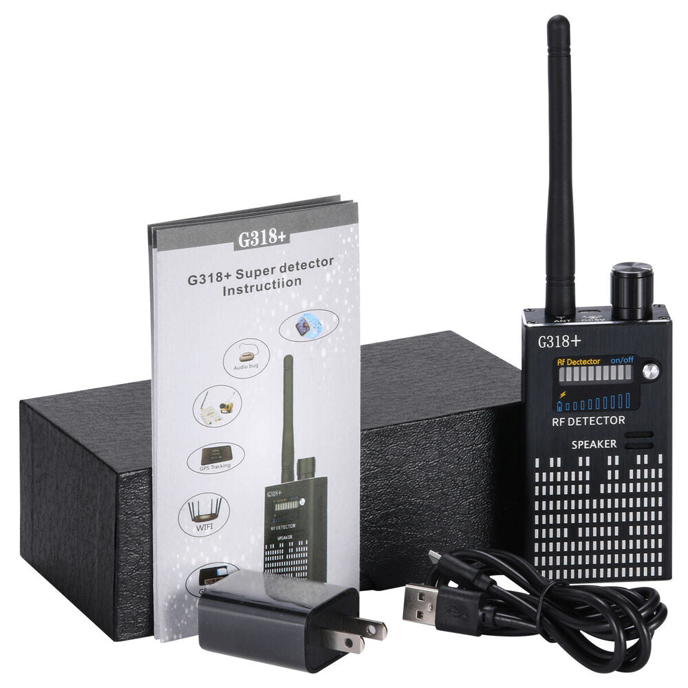 Brehn | Spionagesignal-Wanzendetektor, HF-Detektor, versteckte Kamera, Laserlinse, GSM-GPS-Gerätefinder