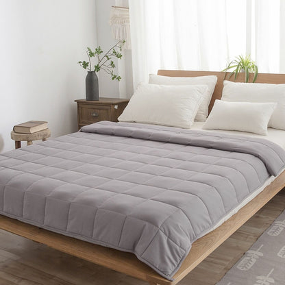 Large Soft Summer Cooling Weighted Bed Blanket Queen - My Home Accessories