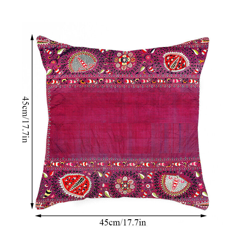 Ethnic Boho Mandala Print Linen Throw Pillow Cover Sofa Pillow Cover Home Decor # Brehn