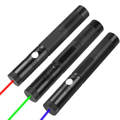 Brehn | Zelara-Power Laserpointer 303 - Wiederaufladbarer sichtbarer USB-Laserpointer mit hoher Leistung