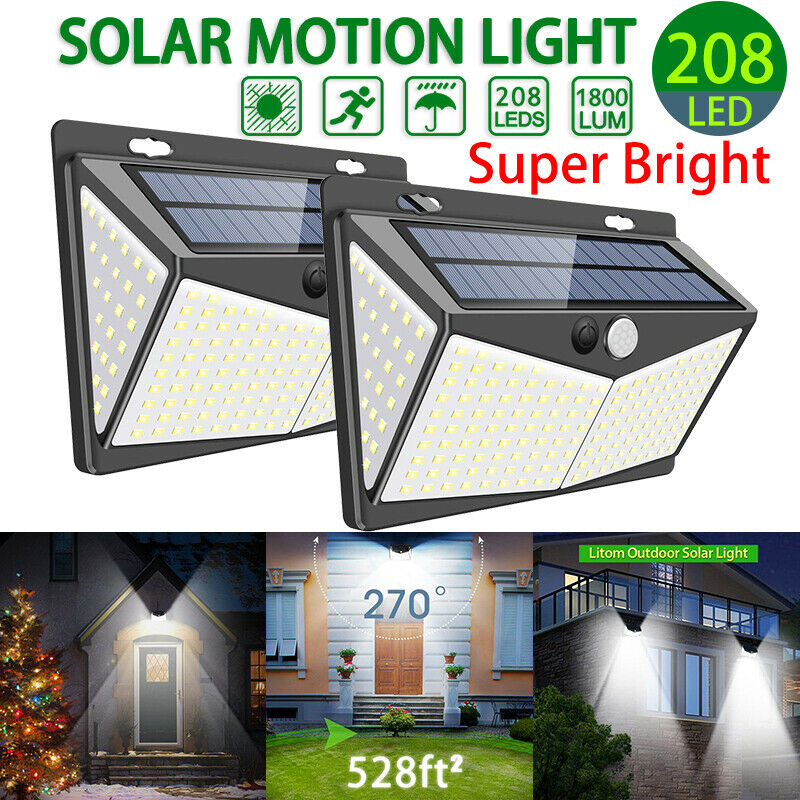 Ultra Solarbetriebene Bewegungsmelder Lampe | Brehn